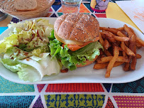 Hamburger végétarien du Restaurant La Chapelle à Saint-Aventin - n°2