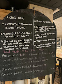 Restaurant français Le K à Poitiers (la carte)