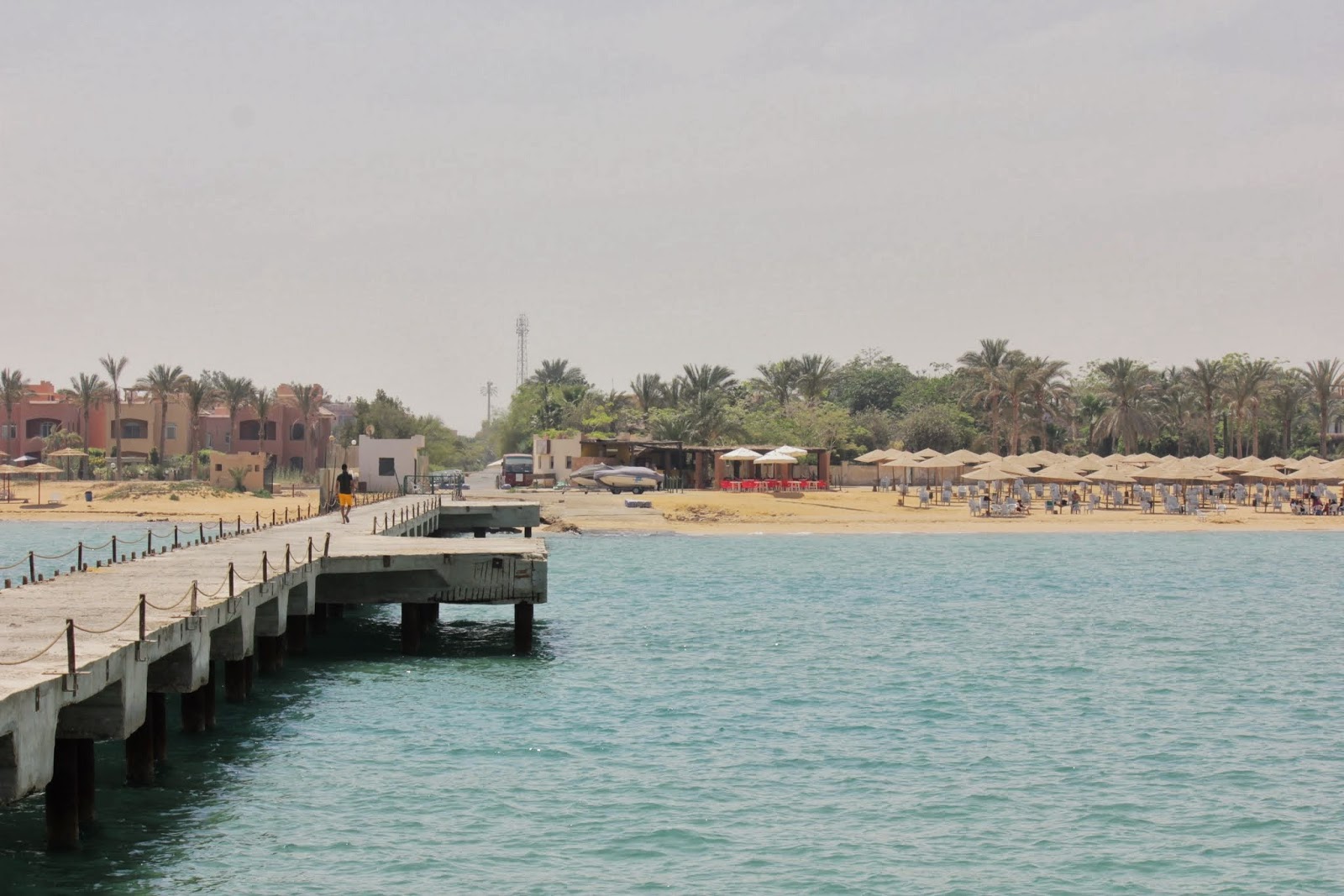 Photo of Stella di Mare Beach and the settlement