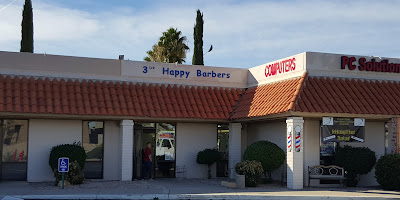 3 1/2 Happy Barbers