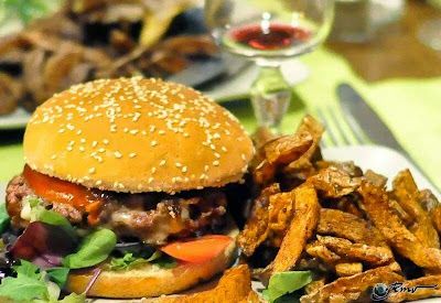 L' ARCHE Burger Wrap Salade à Muret