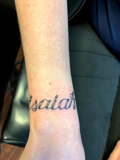 Explore forearm male tattoo ideas, creative tattoo ideas in Seymour, available at American Gypsy Tattoo Corp.