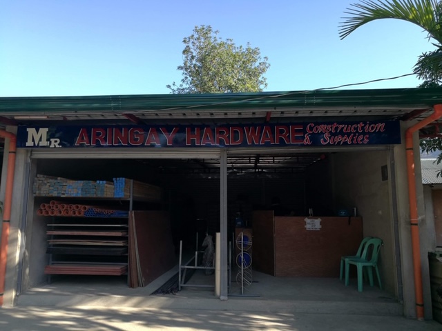 MR Aringay Hardware Construction and Supplies