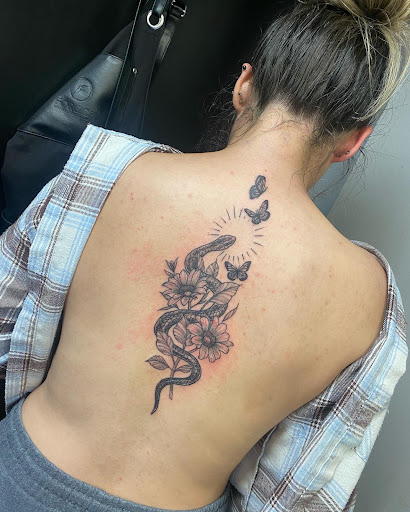 Explore buffalo tattoo ideas, creative tattoo ideas in Idaho Falls, available at Sinner Tattoo Studio