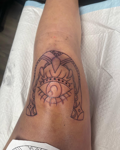 Explore cartoon tattoo ideas for men, creative tattoo ideas in Westville, available at Headlight Tattoo & Body Piercing