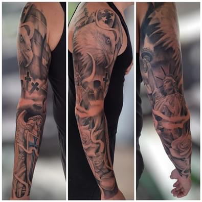 Explore polaroid tattoo ideas, creative tattoo ideas in Mc Kees Rocks, available at Exile Ink