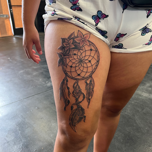 Explore elk tattoo ideas, creative tattoo ideas in Inglewood, available at Droopys tattoo shop