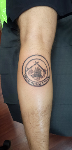 Explore skull tattoo ideas, creative tattoo ideas in Pittsburg, available at NeonMoon Tattoo