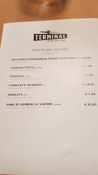 Terminal Ravenna à Ravenna menu