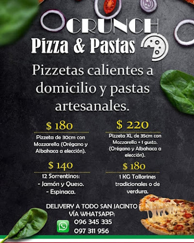 Crunch Pizza & Pastas San Jacinto - Canelones