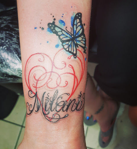 Explore grandson tattoo ideas, creative tattoo ideas in Jupiter, available at Jupiter Ink Studio