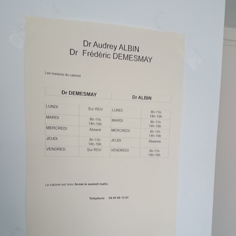 Docteur Audrey ALBIN