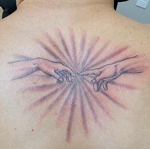Explore son name tattoo ideas for dad, creative tattoo ideas in Santa Clara, available at Vamp Body Art piercings and tattoo studio