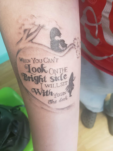 Explore stardust tattoo ideas, creative tattoo ideas in Hayward, available at Three Tentacles Tattoo Studio