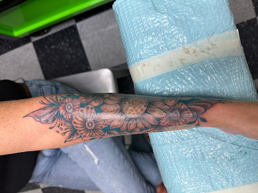 Explore matrix tattoo ideas, creative tattoo ideas in Caldwell, available at Skindustries Tattoo and Body Piercing Studio