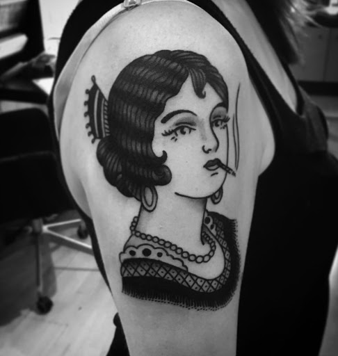 Explore rip tattoo ideas for guys, creative tattoo ideas in Lawrence, available at Standard Electric Tattooing