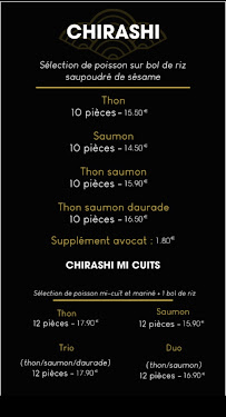 SUSHI COURONNE Aix en Provence à Aix-en-Provence menu