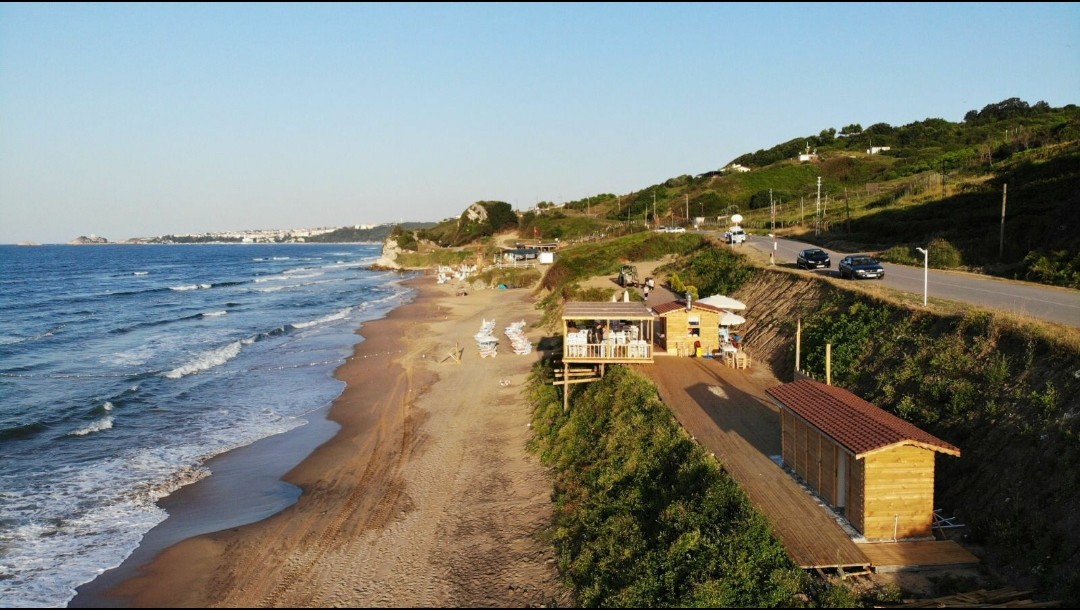 North Beach Sile的照片 带有宽敞的海岸