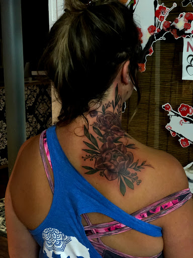 Explore baphomet tattoo ideas, creative tattoo ideas in Kingsford, available at Deft Tattoo Studio