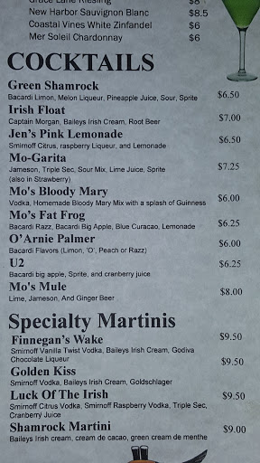Mo's Irish Pub Downtown Milwaukee