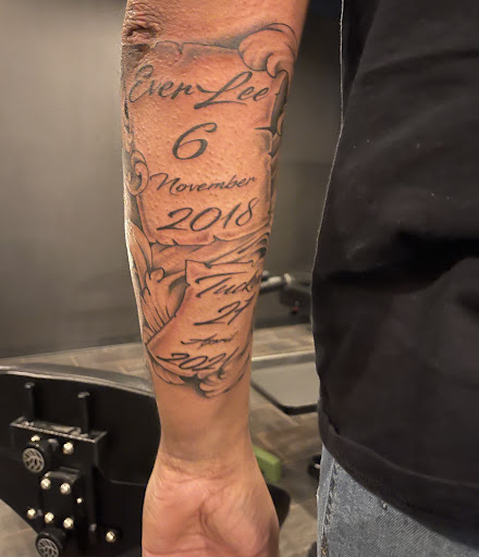 Explore religious tattoo idea, creative tattoo ideas in White House, available at Artistic Behavior