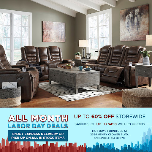 Furniture Store «Hot Buys Furniture», reviews and photos, 2334 Henry Clower Blvd SW, Snellville, GA 30078, USA