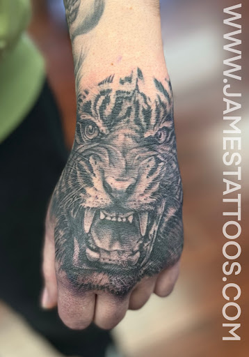 Explore volleyball tattoo ideas, creative tattoo ideas in Grove City, available at Fuzion Tattoo