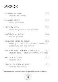 Le Anfore - Ristorante & pizzeria à Albenga menu