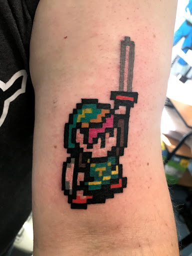 Explore maple leaf tattoo ideas, creative tattoo ideas in Muncie, available at The Tattoo Studio