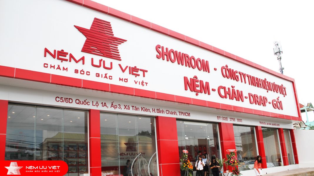 Showroom Nệm Ưu Việt Bình Chánh