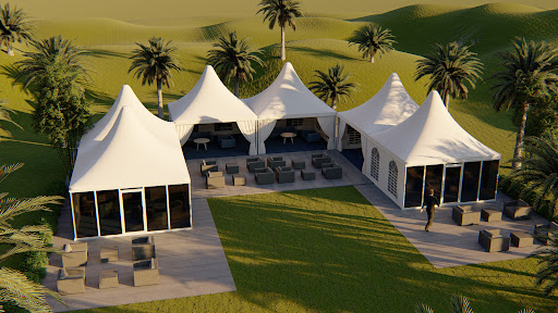 Pavilion for Tents & Sheds Trading LLC