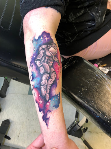 Explore side head tattoo ideas, creative tattoo ideas in Waynesboro, available at Hessoms Ink