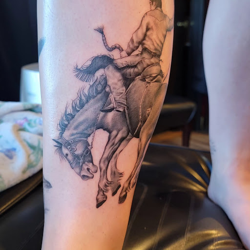 Explore finger print tattoo ideas, creative tattoo ideas in Kalispell, available at Swindler Ink