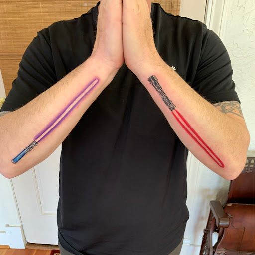 Explore small spooky tattoo ideas, creative tattoo ideas in Longview, available at Burning Rock Tattoo