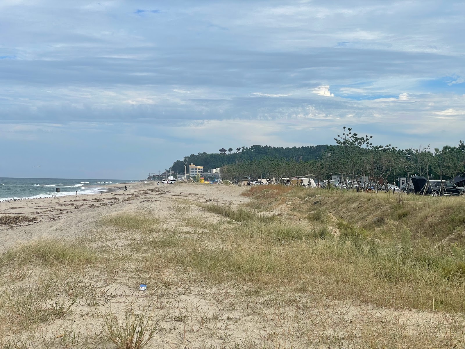 Foto di Uljinitis Jeon Beach e l'insediamento