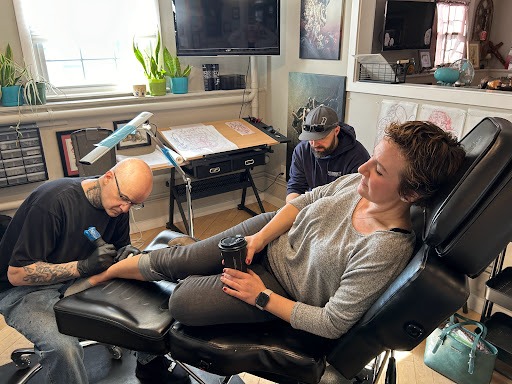 Explore hear no evil see no evil tattoo ideas, creative tattoo ideas in Hadley, available at Blueprint Gallery