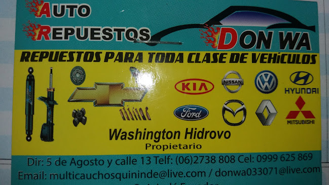 AUTO REPUESTOS DON WA