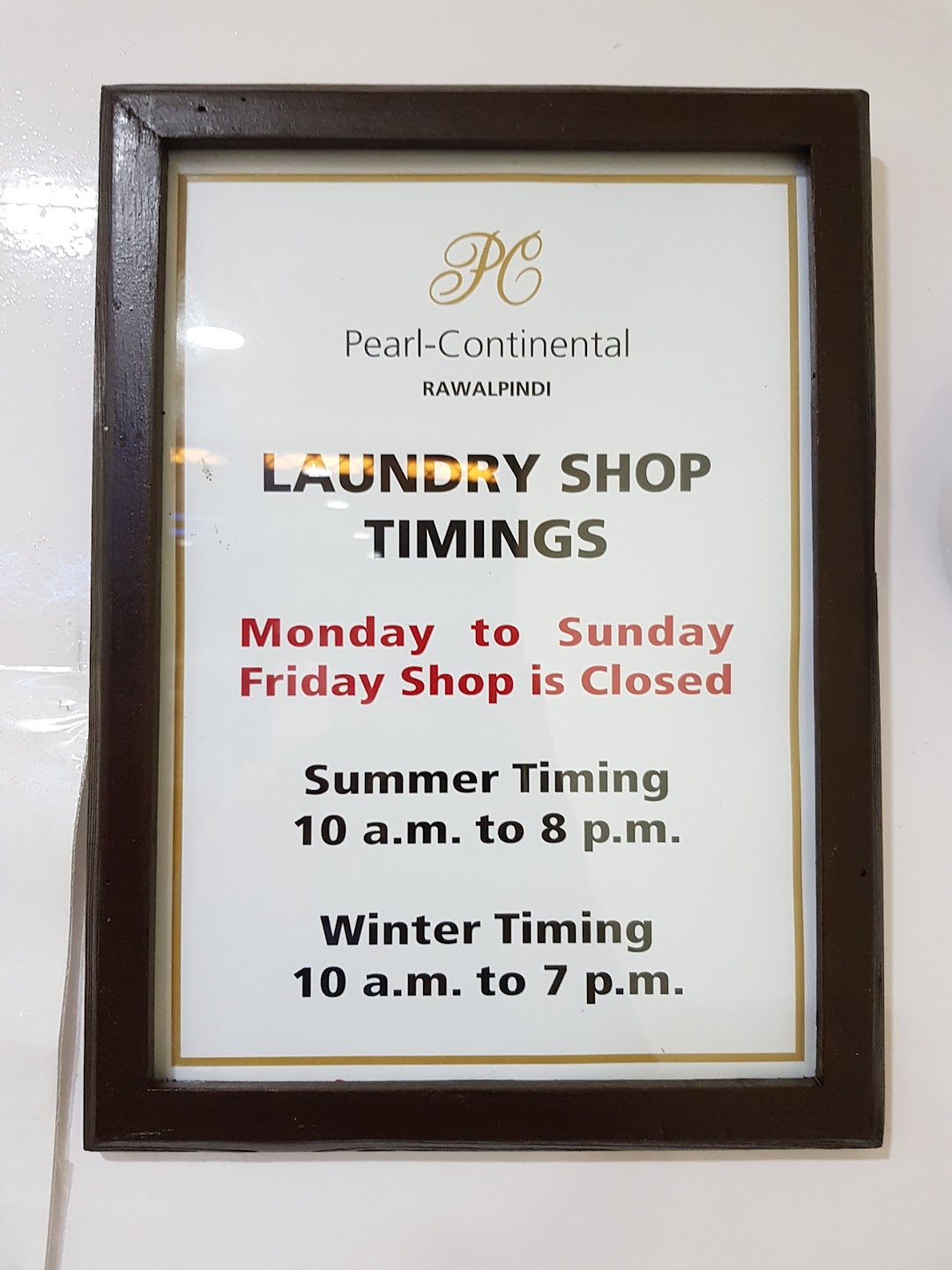 Pearl Continental Laundry
