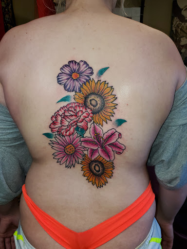 Explore drag race tattoo ideas, creative tattoo ideas in Boise, available at Ikon Tattoo and Body Piercing