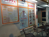 Carte du PizzaB à Porto