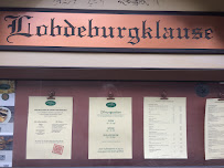 Gaststätte Lobdeburgklause à Jena carte