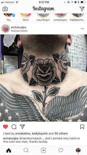 Explore quilt tattoo ideas, creative tattoo ideas in Santa Rosa, available at Avenue Tattoo