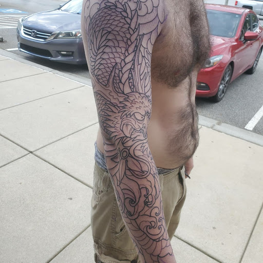 Explore small tattoo placement ideas, creative tattoo ideas in Buford, available at Inked Arts Tattoo Studio