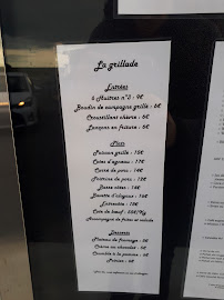 La Grillade à Bricqueville-sur-Mer menu