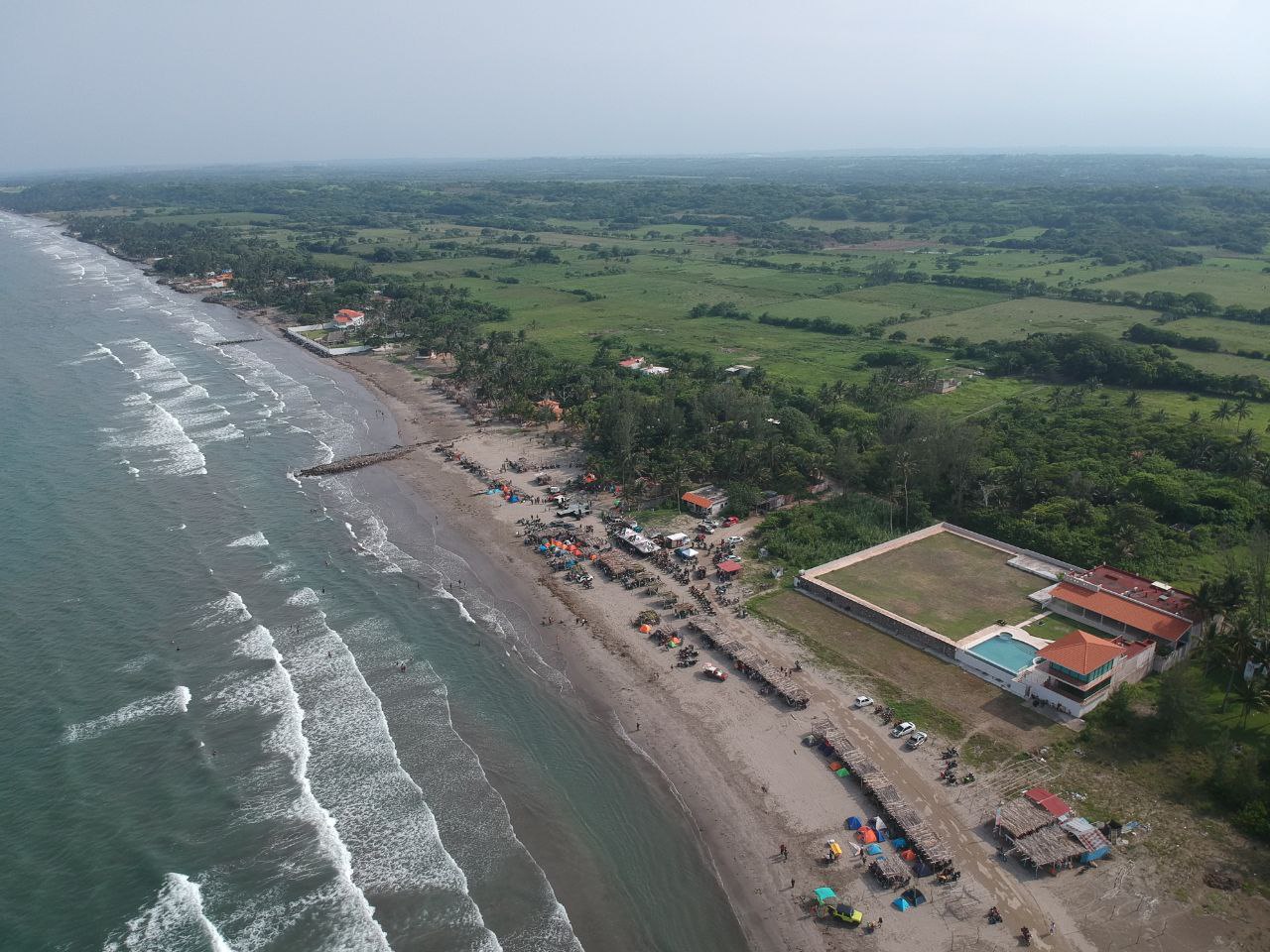 Fotografija Playa Mata de Uva z prostorna obala