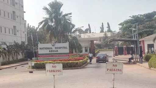 National Hospital Abuja Main Gate, 132 Yakubu Pam St, Central Business Dis, Abuja, Nigeria, Medical Center, state Niger