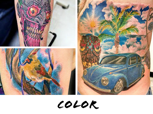 Explore psychedelic mushroom tattoo ideas, creative tattoo ideas in Alliance, available at Bad Boy Tattoo & Body Piercing