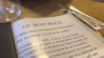 Le Bon Bock à Paris menu