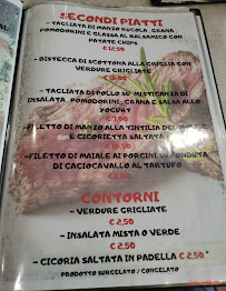 Menu du Stanlio Ollio & Peperoncino à Gambatesa