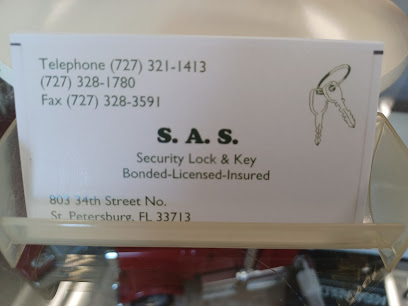 SAS Security Lock & Key